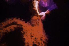 16x20 FLAMENCO PURPLE